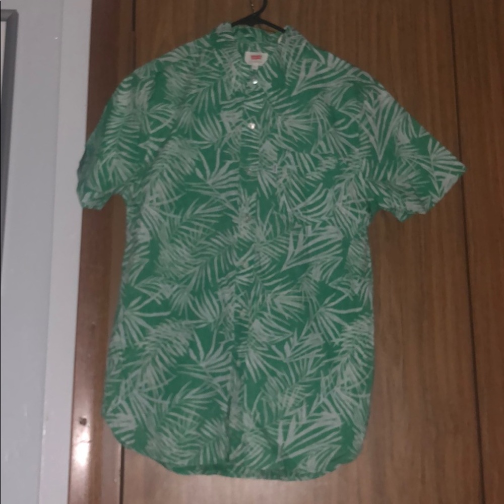 Levis button up shirt size small